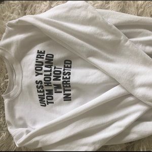 tom holland crewneck